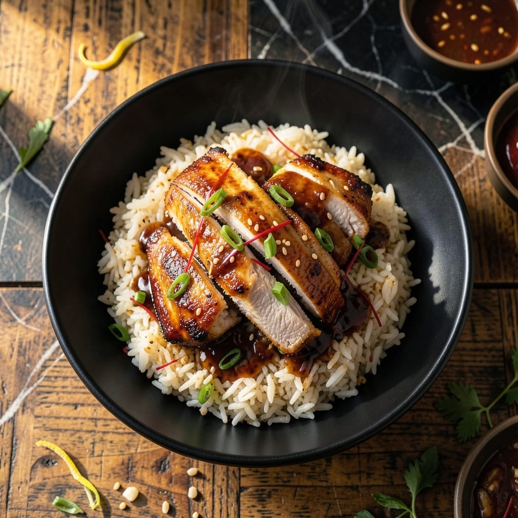 Chicken Rice Recipe Food Fusion: Wok-Charred Aromatic Medley