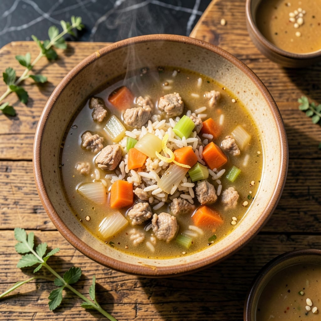 Instant Pot Turkey Rice Soup Recipe: Fragrant Broth With Tender Bites