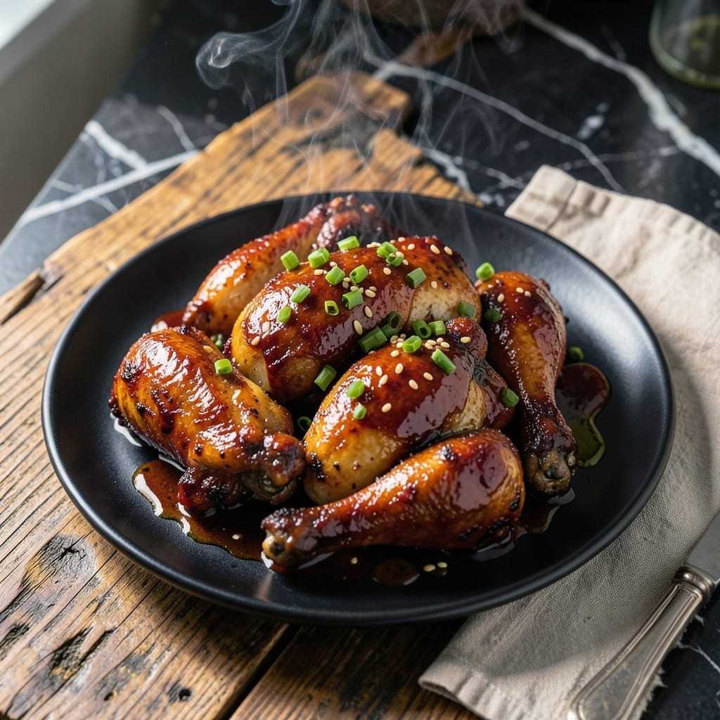 Chicken in BBQ Sauce Recipe: Smoky Sweet Glaze on Tender Chicken
