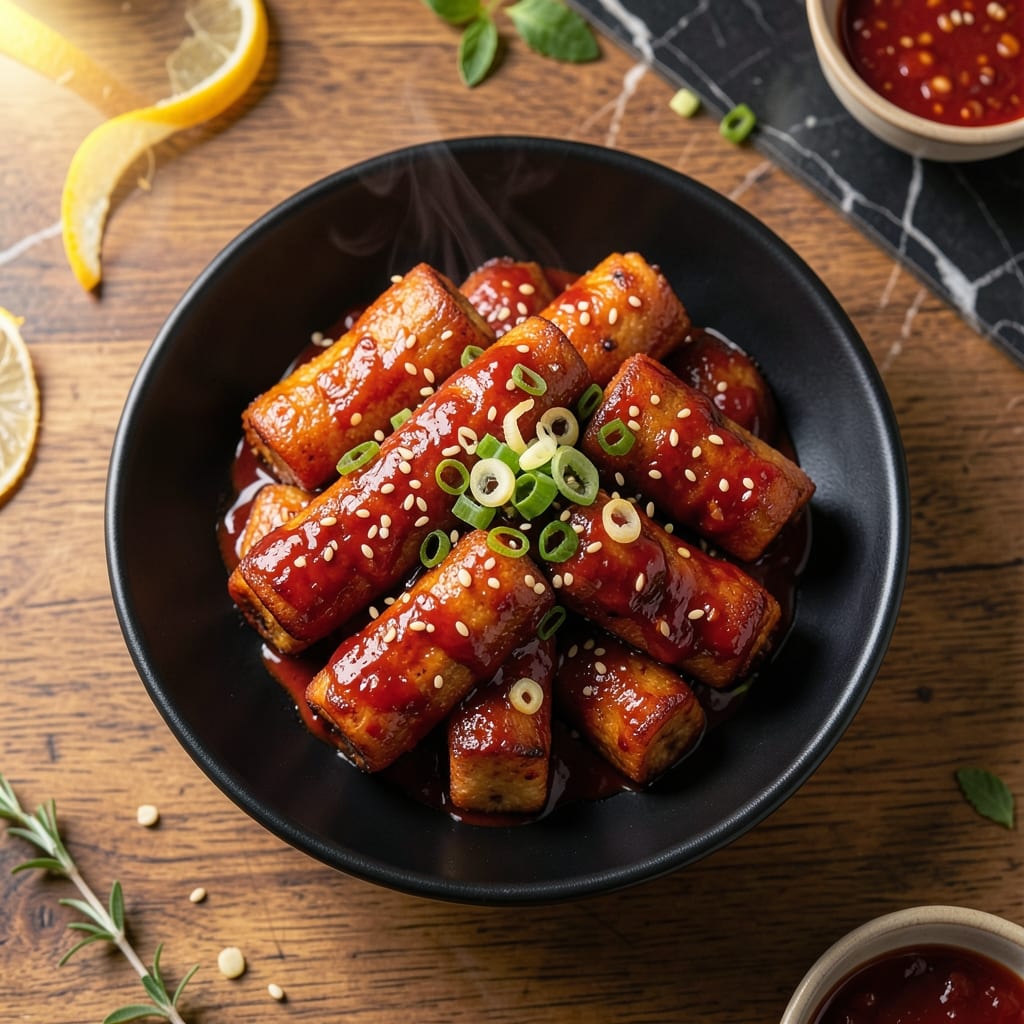 Gochujang Rice Cake Recipe: Chewy Pillows in Sweet-Spicy Glaze