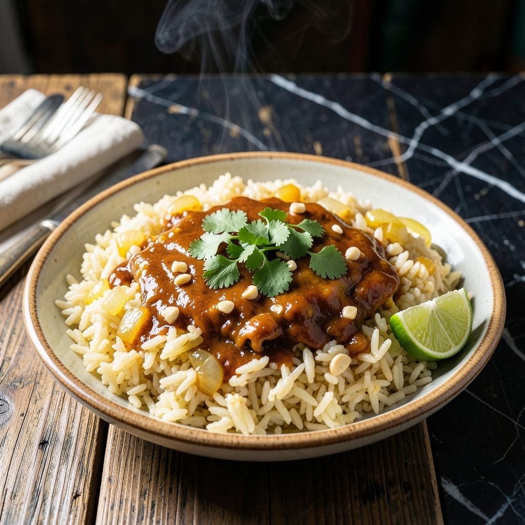 Mexican Rice Recipe With Enchilada Sauce: Fiery Red Rice with Bold Flavor