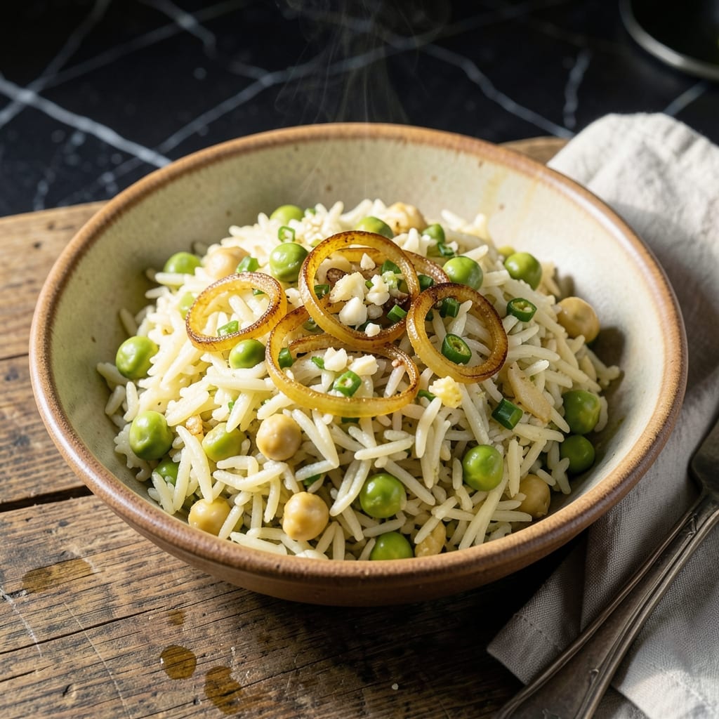 Green Chana Rice Recipe: Spiced Chickpea and Rice Delight Green Chana Rice Recipe: Spiced Chickpea and Rice Delight