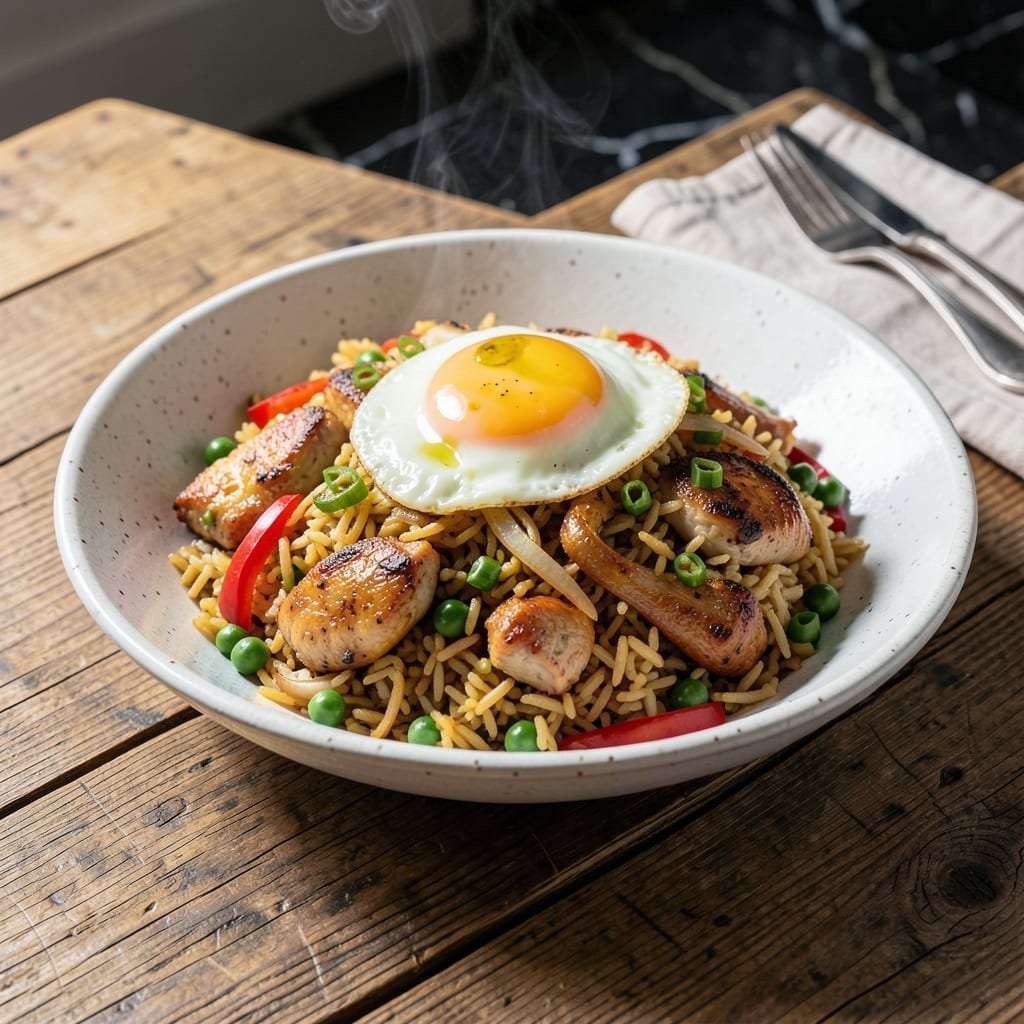 Desi Chicken Fried Rice Recipe: Authentic Street Food Flavors at Home