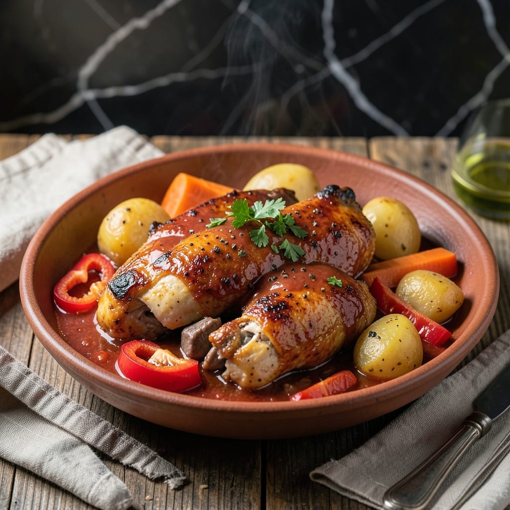 Kalderetang Chicken Recipe: Filipino Stew With Rich Tomato Gravy