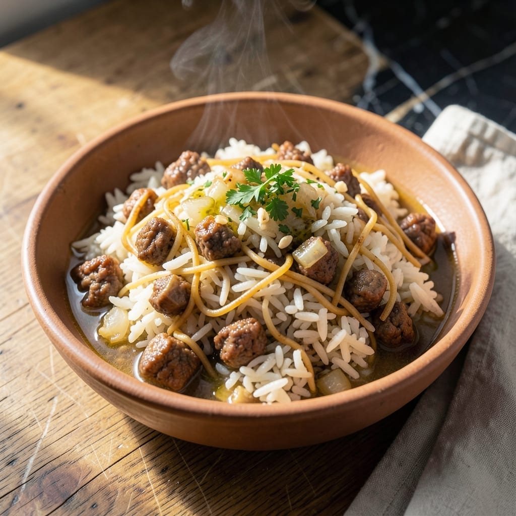Rice a Roni Beef Rice Recipe: Savory Beef and Vermicelli Harmony