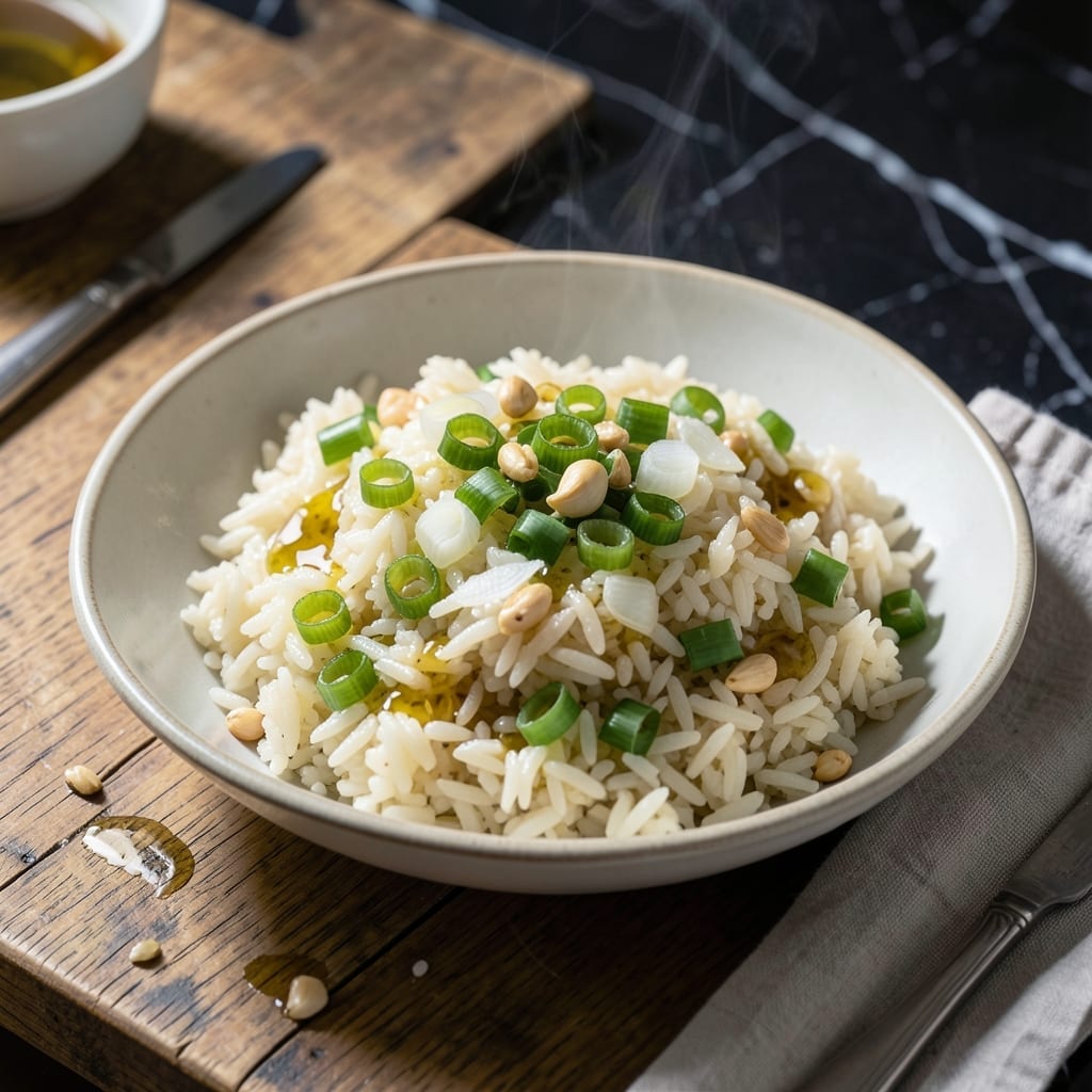 Green Onion Rice Recipe: Aromatic Grains With Fresh Herb Brightness