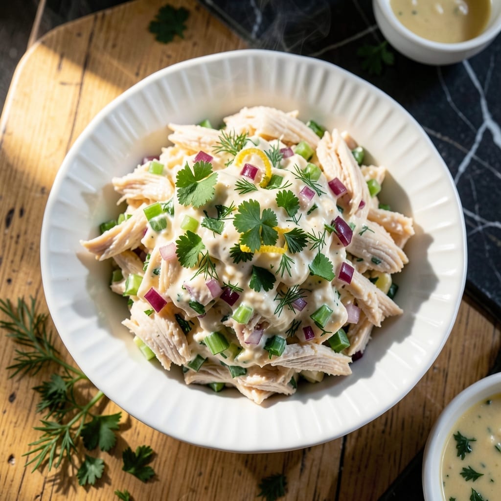 Old Fashioned Chicken Salad Recipe: Classic Creamy Crunch with Fresh Herbs