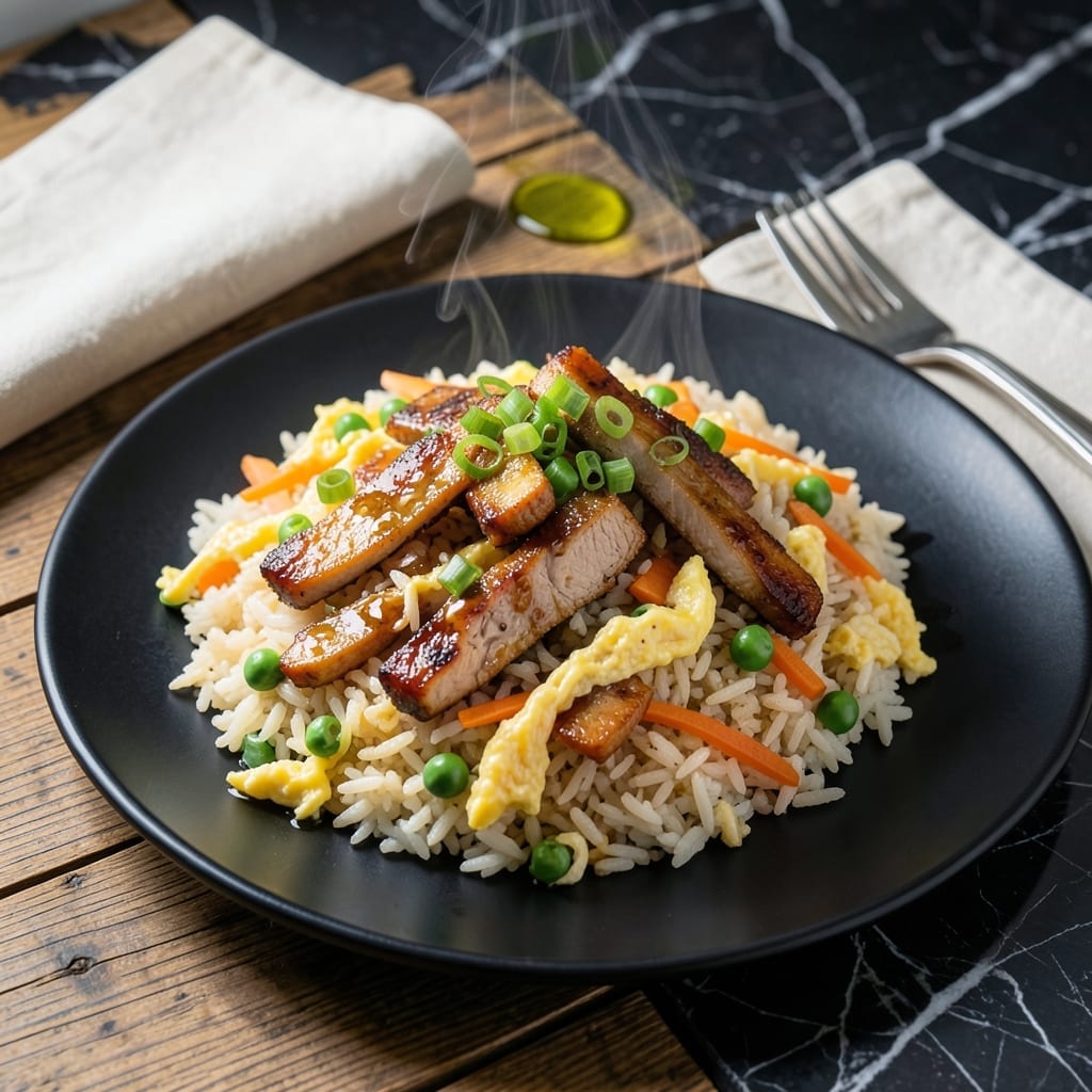 Quick Pork Fried Rice Recipe: 20-Minute Wok-Charred Savory Bites