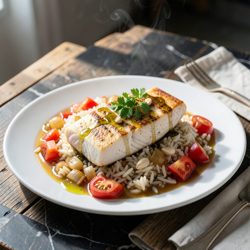 Cod Rice Recipe: Flaky Fish and Fragrant Grains in One Pot