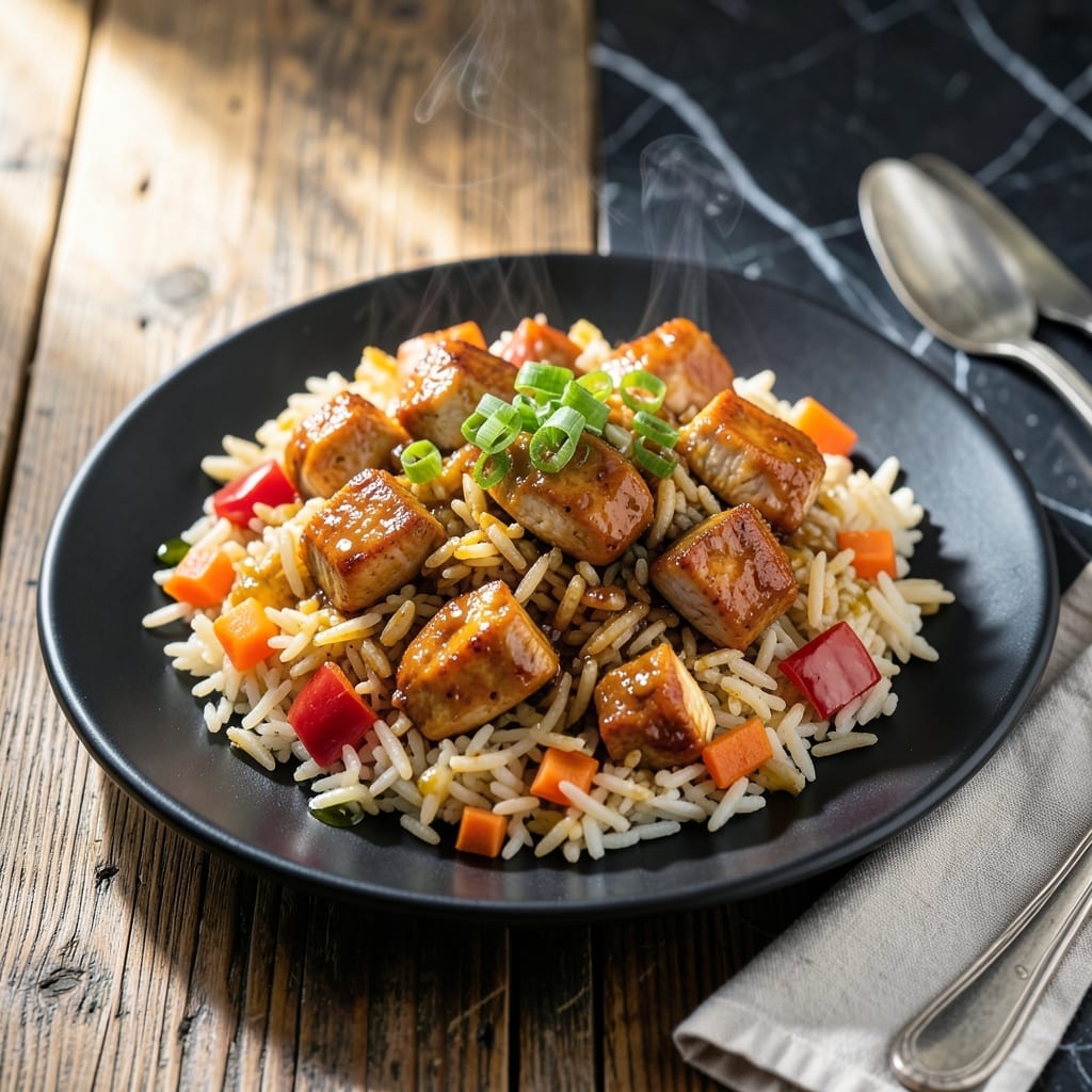 Buffalo Chicken Fried Rice Recipe: Spicy Kick With Wok-Charred Veggies