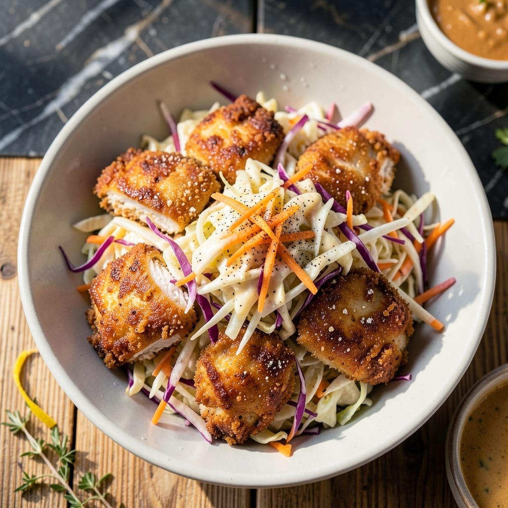 Chicken and Coleslaw Recipe: Crunchy Creamy Pairing for Picnics Chicken and Coleslaw Recipe: Crunchy Creamy Pairing for Picnics