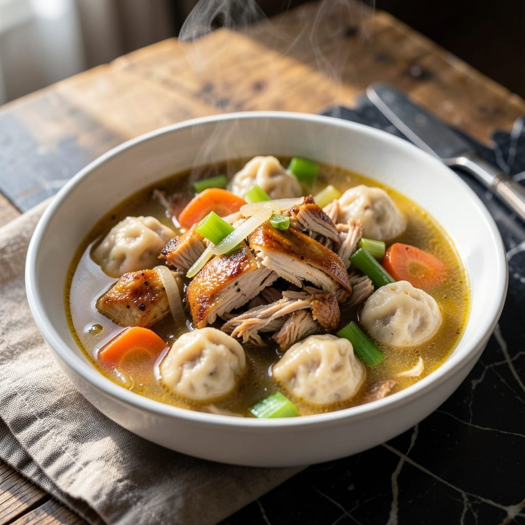 Chicken and Dumplings Recipe With Rotisserie Chicken: Time-Saving Comfort Bowl Chicken and Dumplings Recipe With Rotisserie Chicken: Time-Saving Comfort Bowl