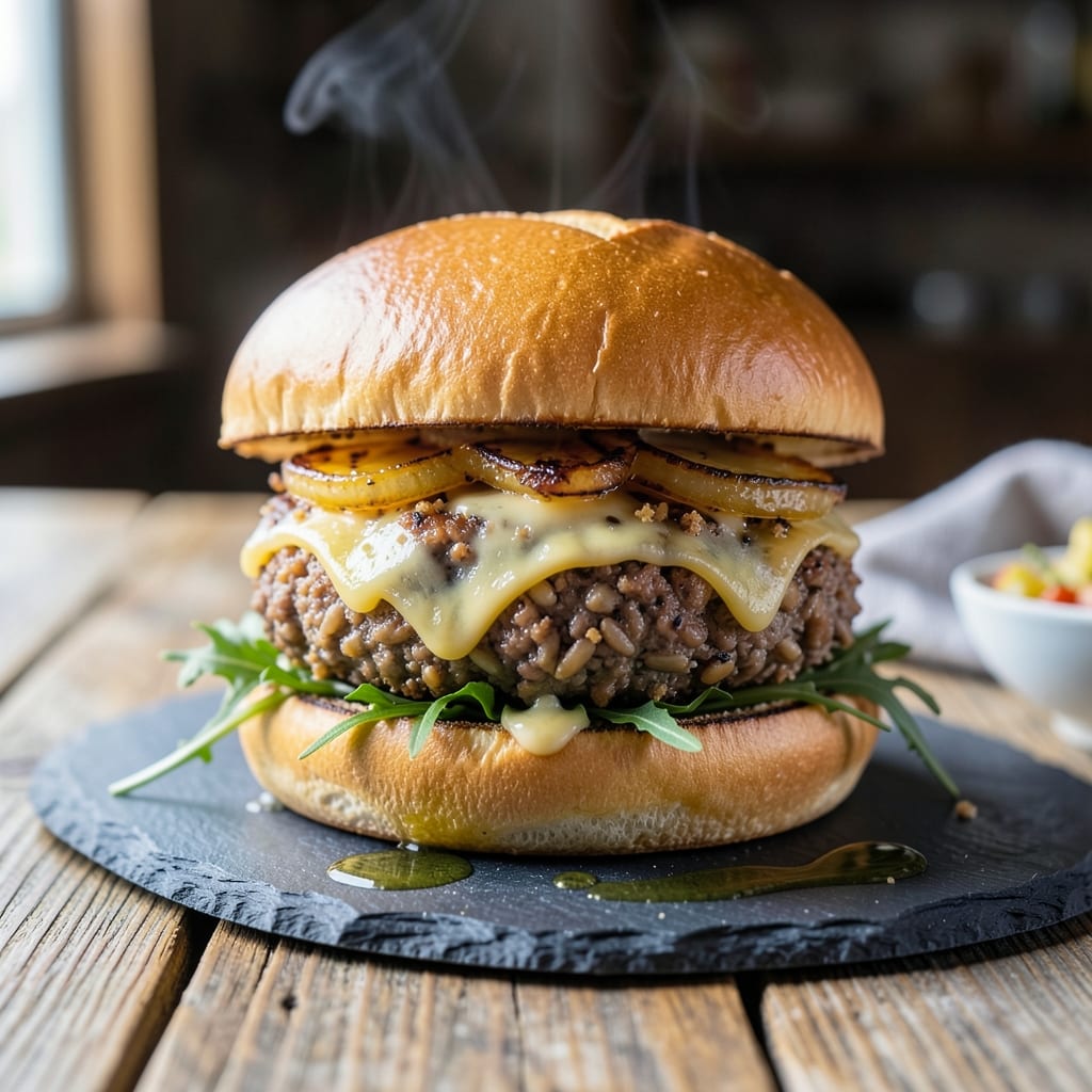 Fitger's Brewhouse Wild Rice Burger Recipe: Midwest-Inspired Patio Favorite