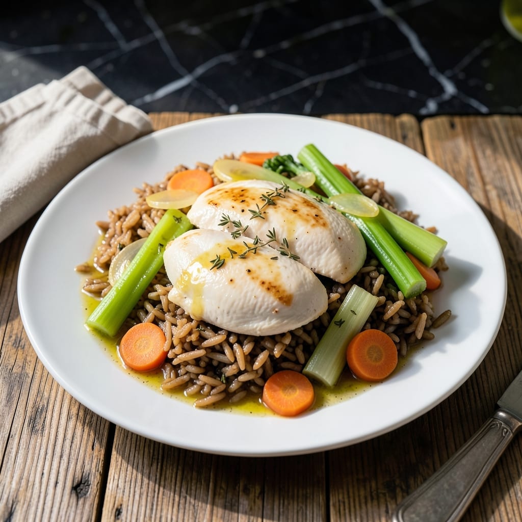 Healthy Chicken And Rice Crockpot Recipe: Hands-Off Meal Prep Magic Healthy Chicken And Rice Crockpot Recipe: Hands-Off Meal Prep Magic
