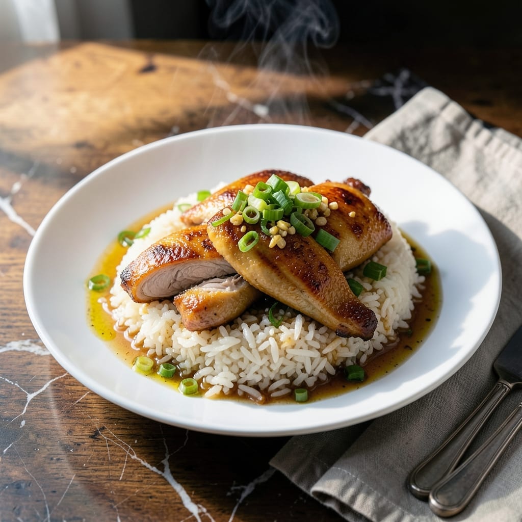 Hainanese Rice Paotsin Recipe: Fragrant Chicken-Infused Grains
