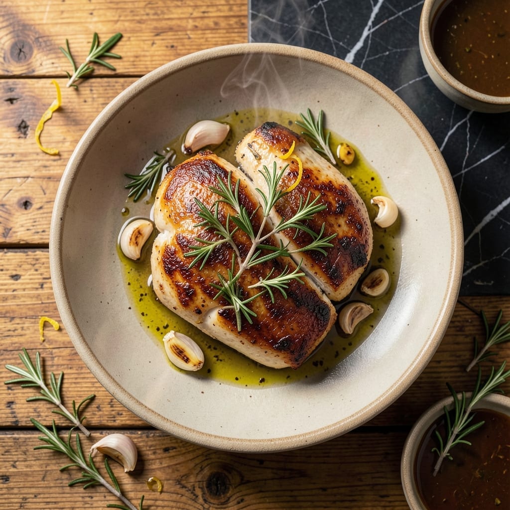 Romantic Chicken Recipe: Herb-Infused Dinner for Two