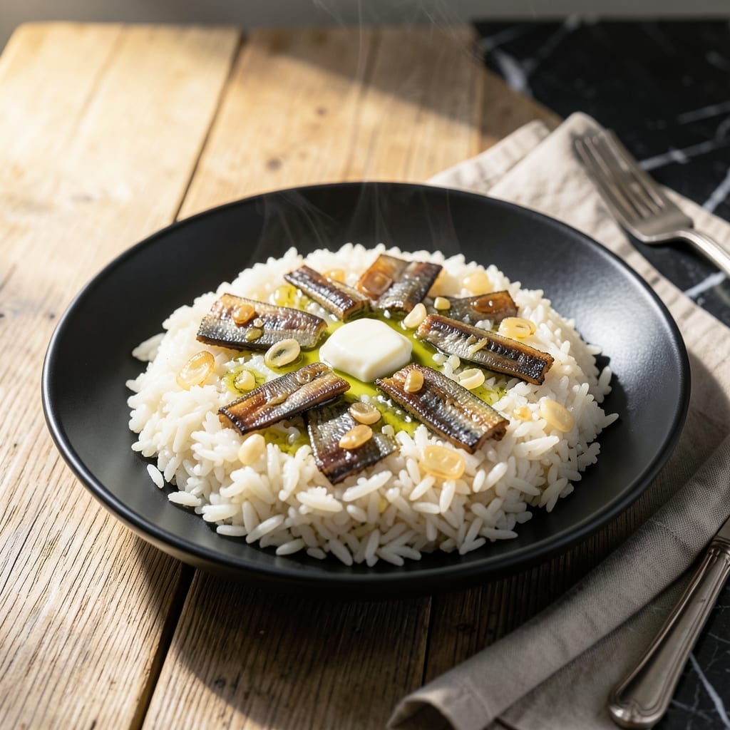 Anchovy Rice Recipe: Umami-Packed Grains with Salty Depth Anchovy Rice Recipe: Umami-Packed Grains with Salty Depth