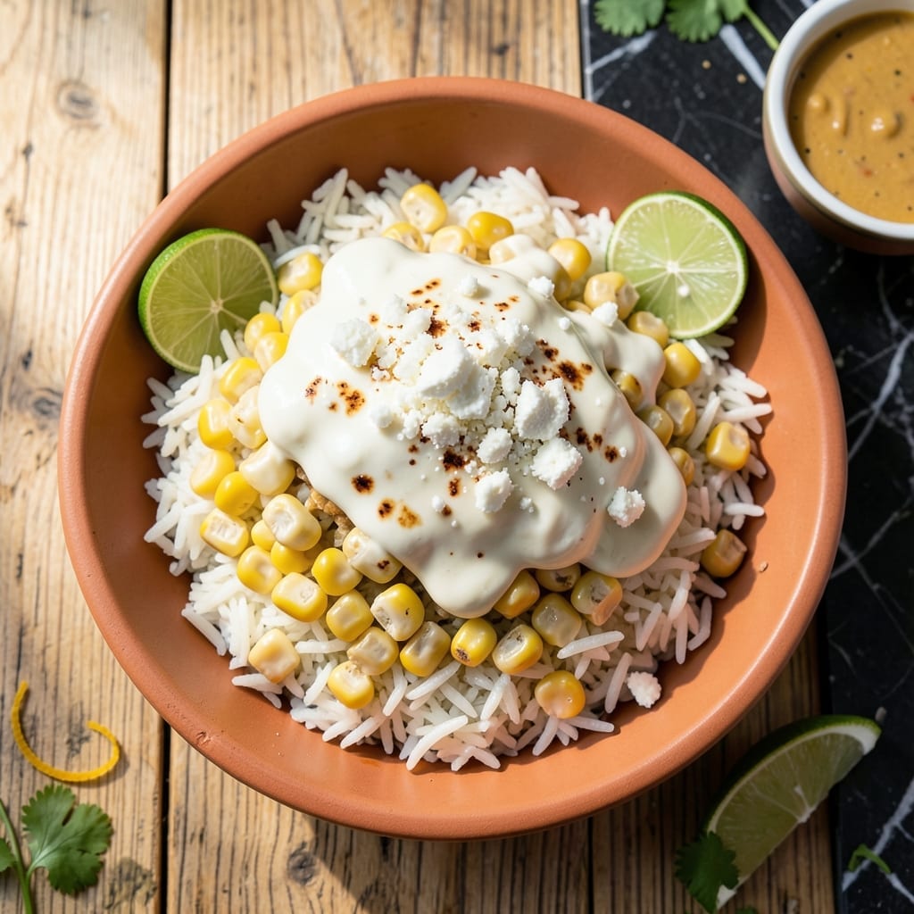 Elote Rice Bowl Recipe: Mexican Street Food in a Bowl Elote Rice Bowl Recipe: Mexican Street Food in a Bowl