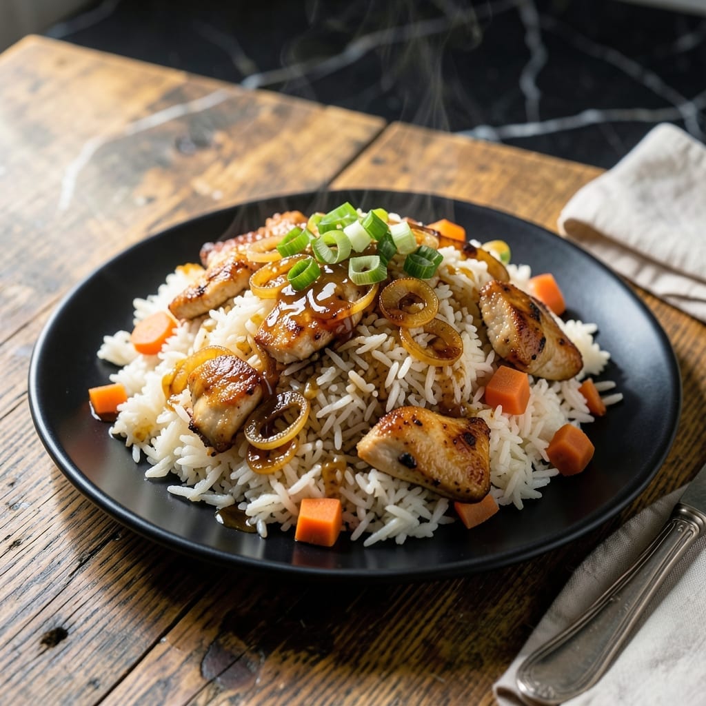 Malaysian Chicken Fried Rice Recipe: Street Food Flavors in One Pan