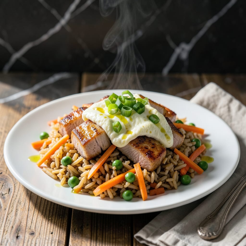 Healthy Pork Fried Rice Recipe: Light and Flavorful Wok Toss Healthy Pork Fried Rice Recipe: Light and Flavorful Wok Toss