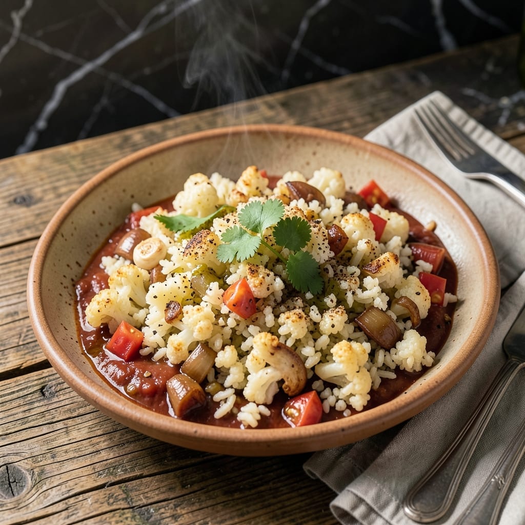 Frozen Cauliflower Spanish Rice Recipe: Savory Low-Carb One-Pan Meal