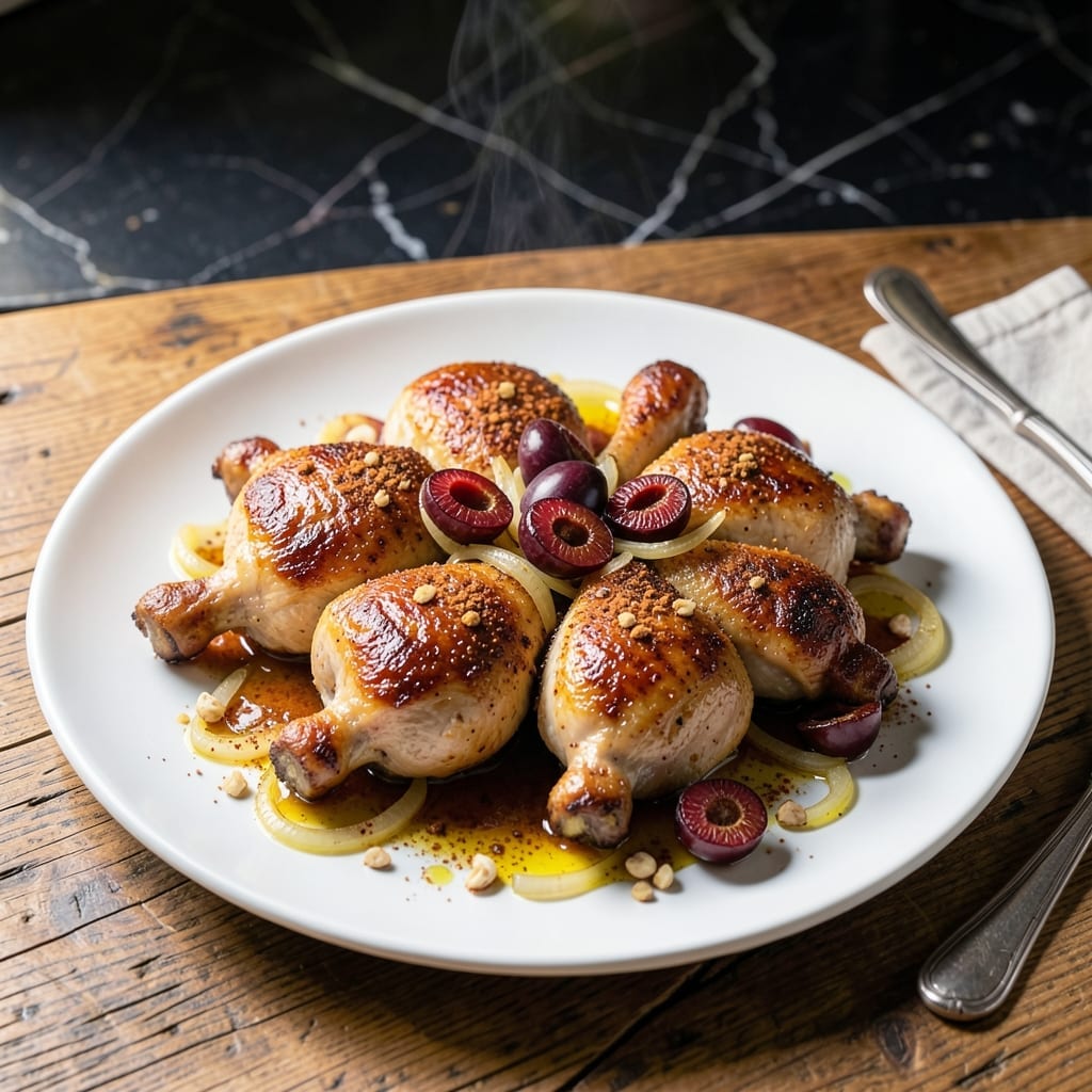 Chicken With Plums Recipe: Persian-Inspired Sweet and Tart Delight Chicken With Plums Recipe: Persian-Inspired Sweet and Tart Delight