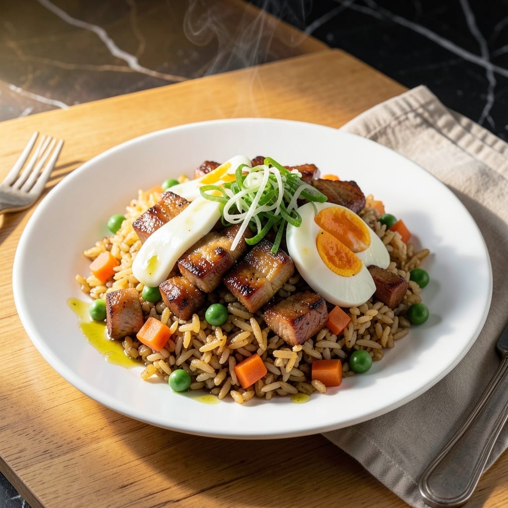 Barbecue Pork Fried Rice Recipe: Sweet and Smoky Wok Stir-Fry Barbecue Pork Fried Rice Recipe: Sweet and Smoky Wok Stir-Fry