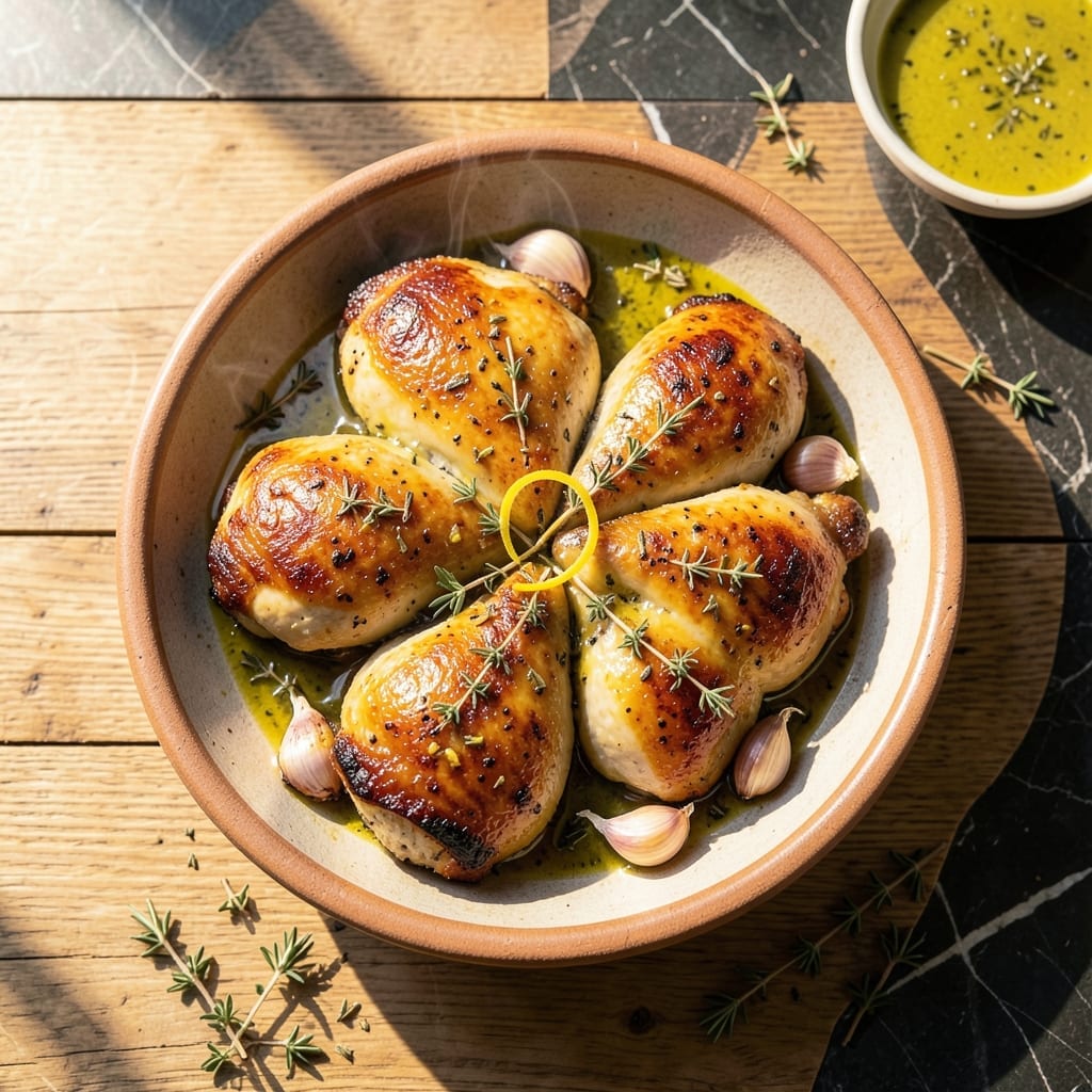 Greek Style Chicken Recipe: Garlic and Herb Oven-Baked Delight Greek Style Chicken Recipe: Garlic and Herb Oven-Baked Delight