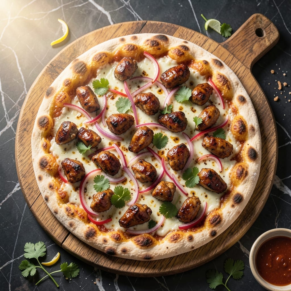 Jerk Chicken Pizza Recipe: Caribbean Heat on Crispy Crust