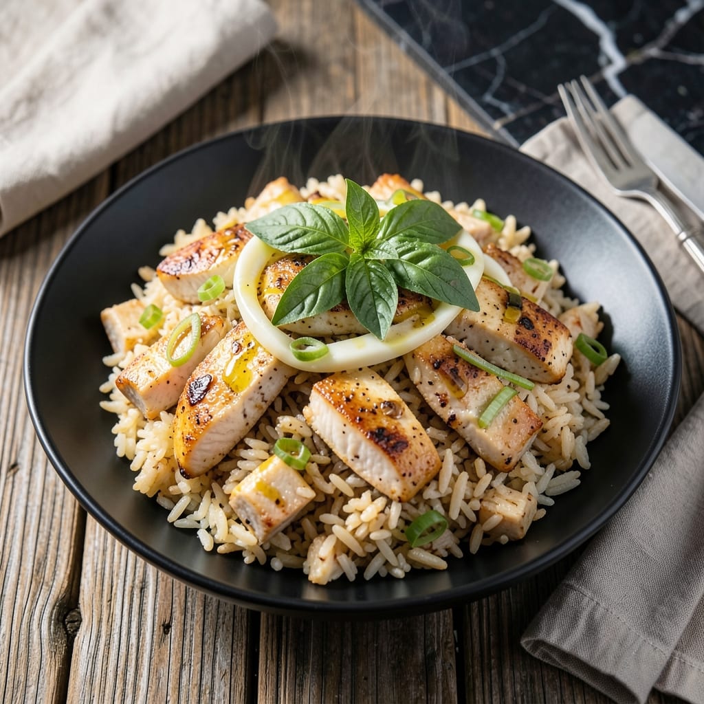 Basil Chicken Fried Rice Recipe: Wok-Tossed Umami With Fresh Herbs