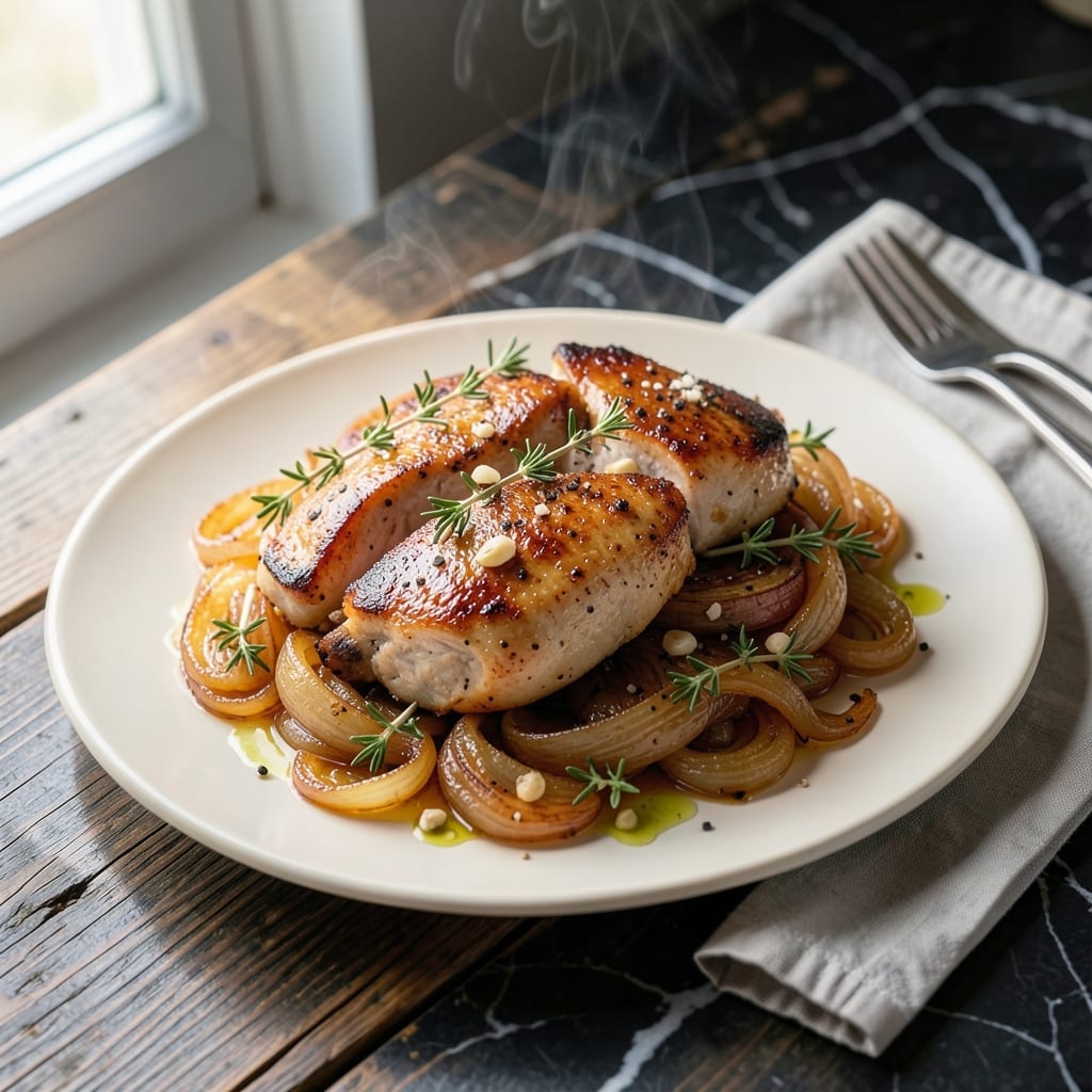 Chicken and Onion Recipe: Caramelized Sweetness in One Pan Chicken and Onion Recipe: Caramelized Sweetness in One Pan