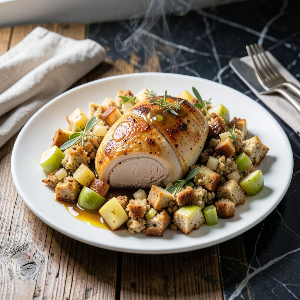 Chicken Apple Stuffing Recipe: Sweet and Savory Holiday Centerpiece Chicken Apple Stuffing Recipe: Sweet and Savory Holiday Centerpiece
