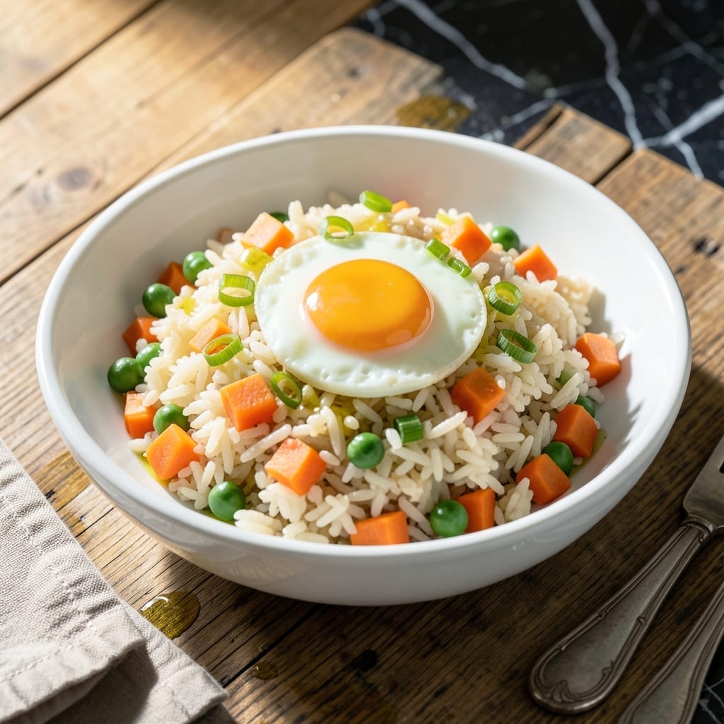 Fried Rice Recipe for 1: Single-Serve Wok Magic in Minutes