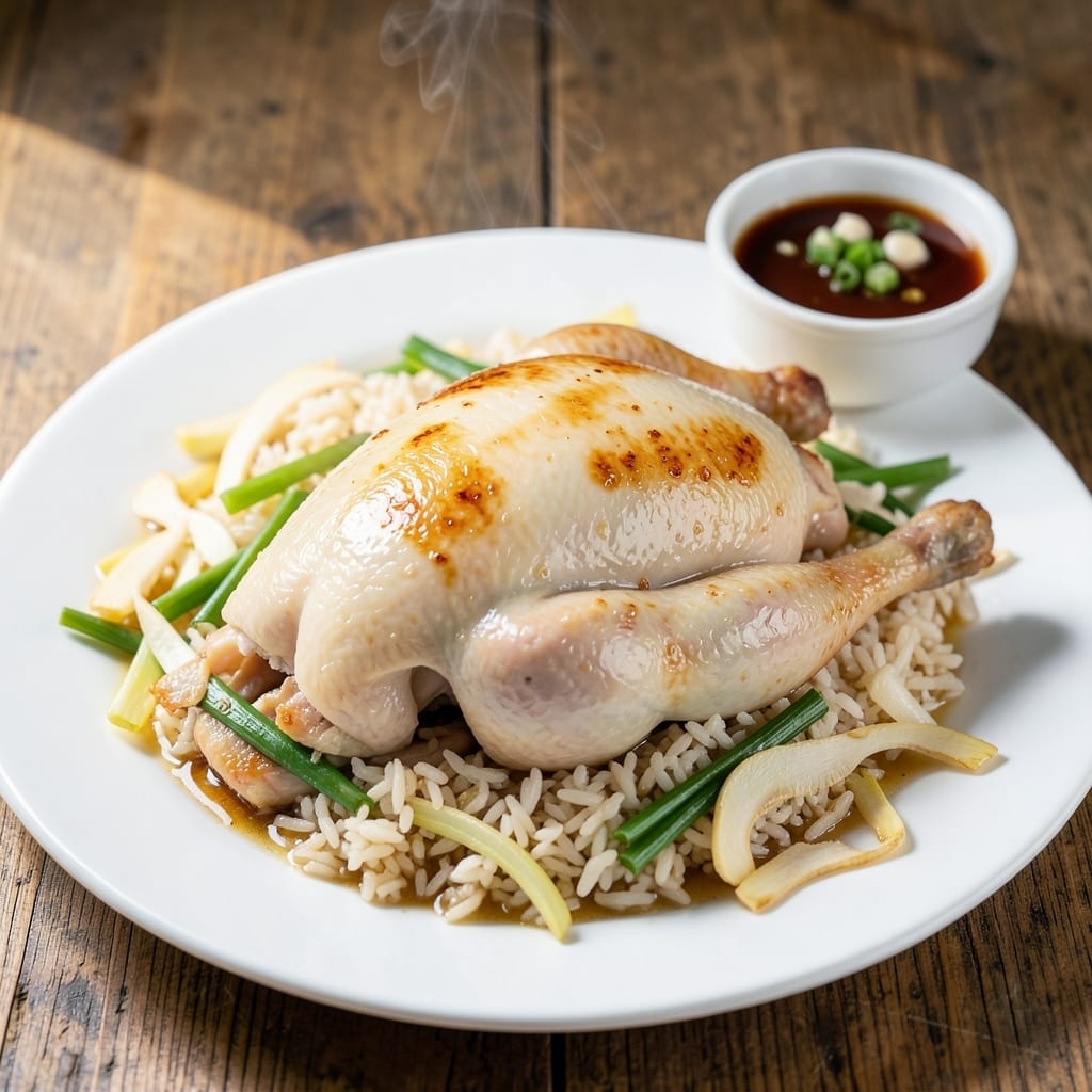 Hainese Chicken Recipe: Silky Smooth Poached Perfection Hainese Chicken Recipe: Silky Smooth Poached Perfection