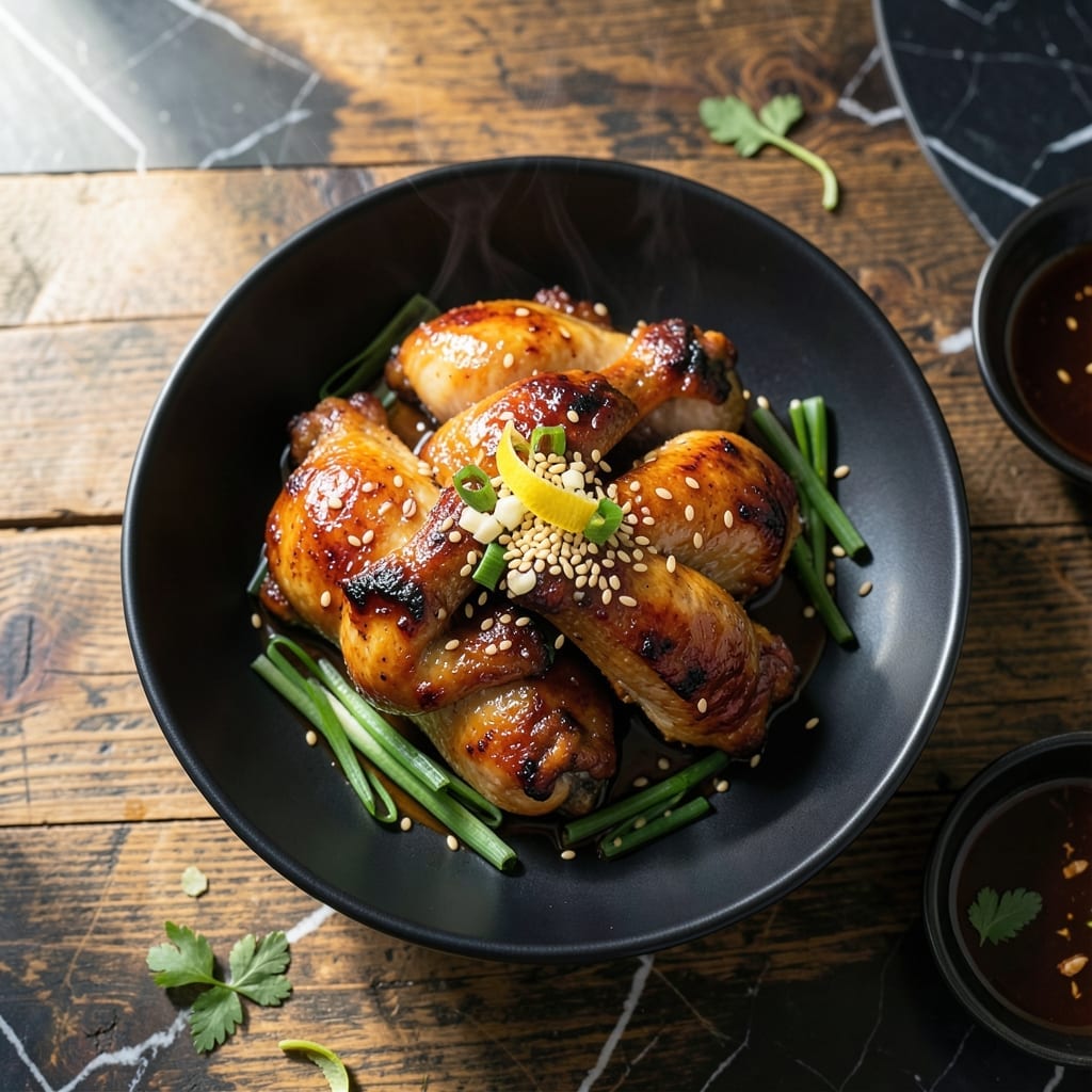 Chinese Grilled Chicken Recipe: Charcoal-Kissed Juiciness With Five-Spice Glaze