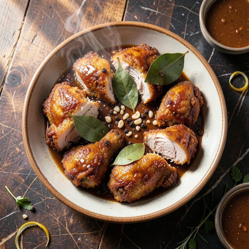 Adobo Fried Chicken Recipe: Vinegar-Marinated Crispy Bites Adobo Fried Chicken Recipe: Vinegar-Marinated Crispy Bites