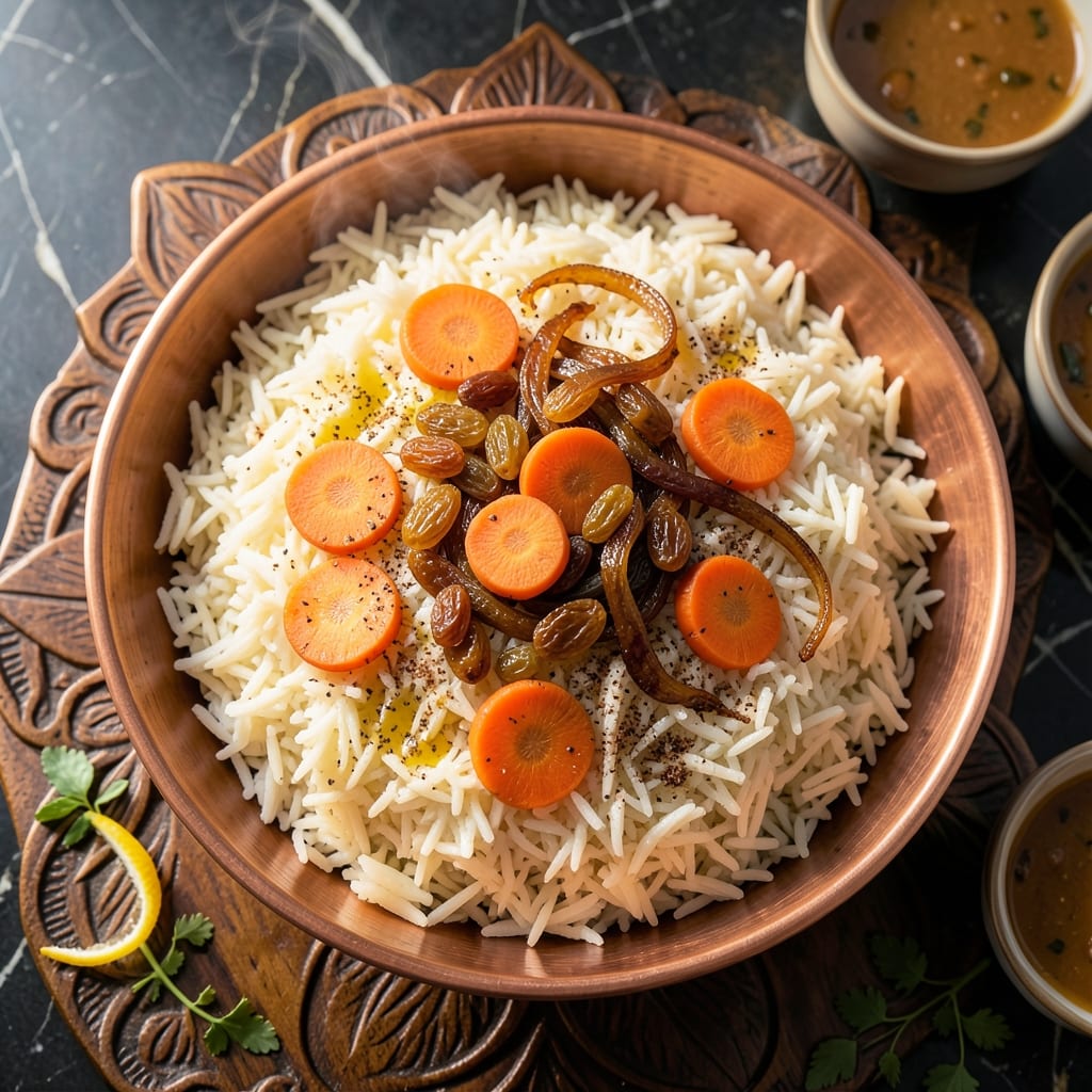 Kabuli Rice Recipe: Fragrant Basmati with Caramelized Carrots Kabuli Rice Recipe: Fragrant Basmati with Caramelized Carrots
