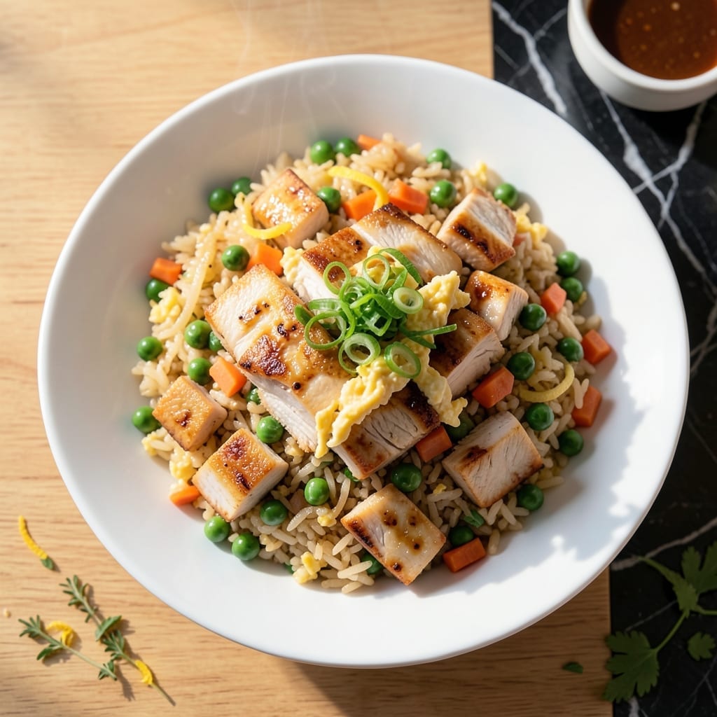 Din Tai Fung Chicken Fried Rice Recipe: Michelin-Star Wok Technique at Home