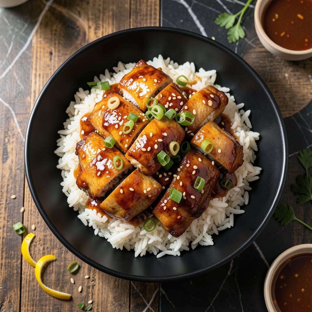 Honey Chicken Rice Bowl Recipe: Sweet and Savory Asian Fusion Honey Chicken Rice Bowl Recipe: Sweet and Savory Asian Fusion