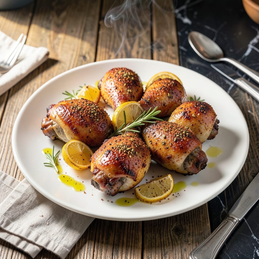Roasted Chicken Drumsticks Recipe: Crispy Skin With Smoky Paprika Rub