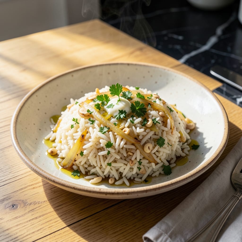 Healthy Rice Pilaf Recipe: Light and Aromatic Side Dish
