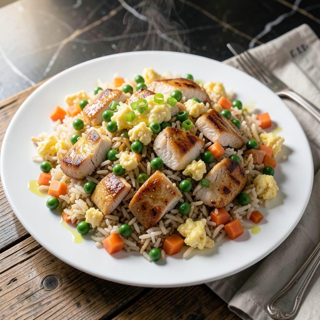 Chicken Fried Rice Recipe Tasty: Authentic Wok-Seared Flavor with Peas and Carrots Chicken Fried Rice Recipe Tasty: Authentic Wok-Seared Flavor with Peas and Carrots