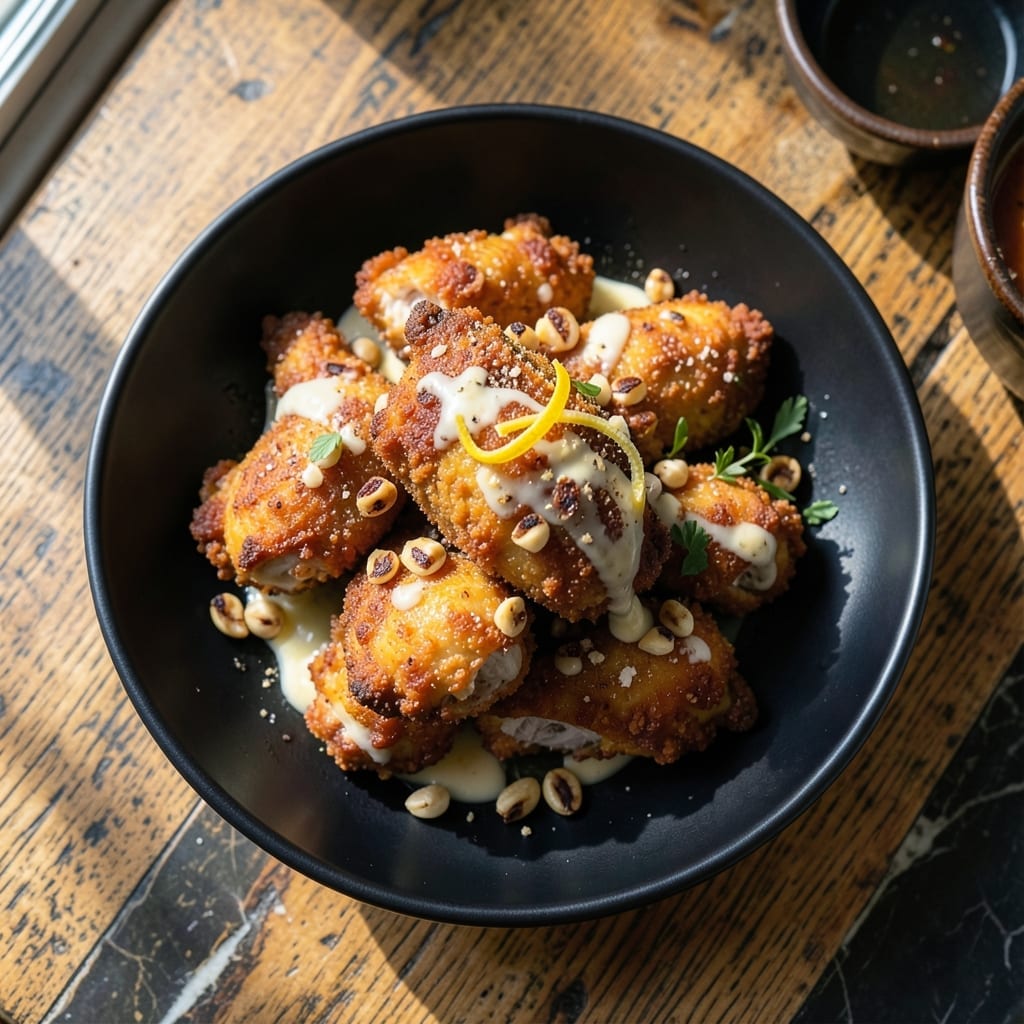 Garlic Fried Chicken Recipe: Double-Crisp Coating With Aromatic Bite