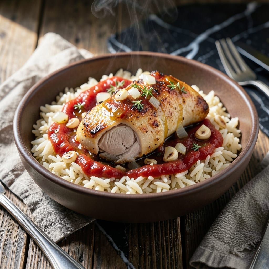 Chicken Thigh and Rice Crockpot Recipe: Hands-Off Savory Comfort
