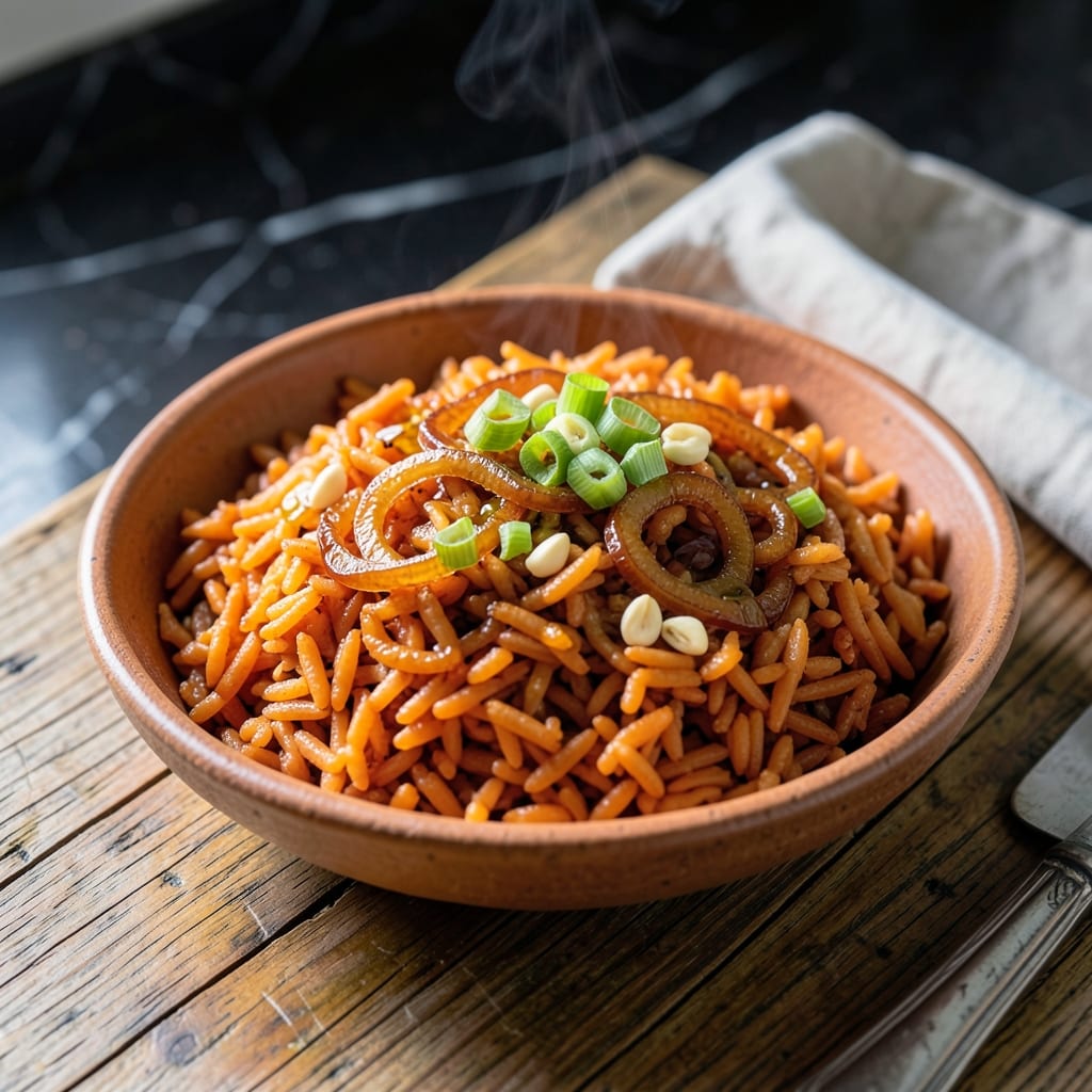 Guam Red Rice Recipe: Island Spice With Achote Color Guam Red Rice Recipe: Island Spice With Achote Color