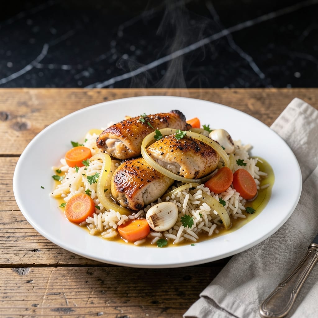 Crockpot Chicken and Rice Recipe: Hands-Off Flavorful Meal
