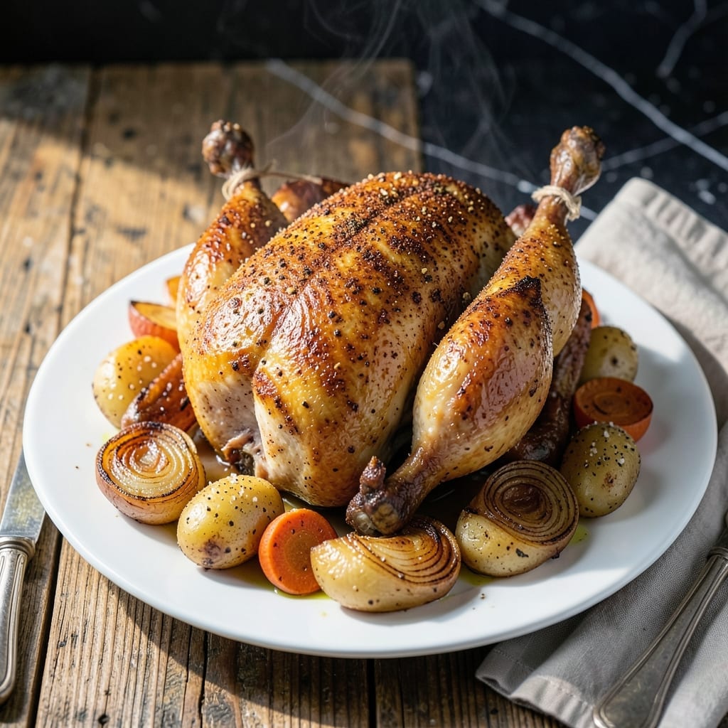Golden Chicken Recipe: Crisp Skin and Succulent Meat Golden Chicken Recipe: Crisp Skin and Succulent Meat