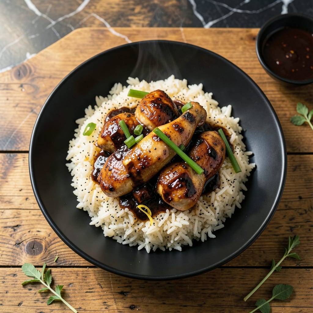 Black Pepper Chicken Rice Recipe: Wok-Seared Spice With Fragrant Grains