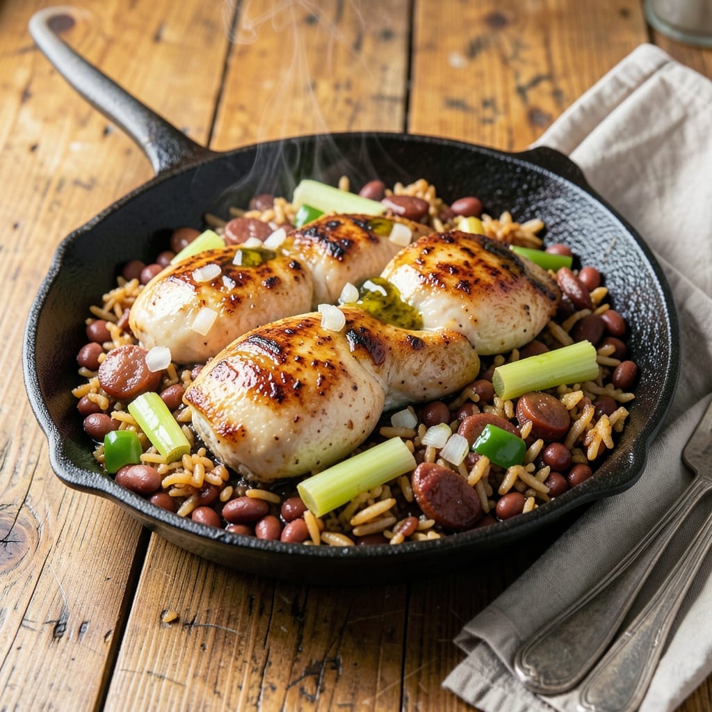 Zatarain's Red Beans and Rice Chicken Recipe: Creole-Spiced One-Dish Delight Zatarain's Red Beans and Rice Chicken Recipe: Creole-Spiced One-Dish Delight