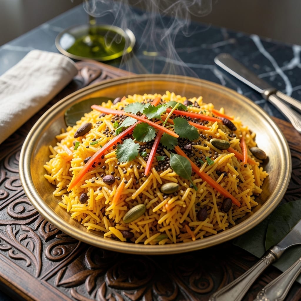 Indian Veg Fried Rice Recipe by Sanjeev Kapoor: Spiced Turmeric Grains With Garden Freshness Indian Veg Fried Rice Recipe by Sanjeev Kapoor: Spiced Turmeric Grains With Garden Freshness